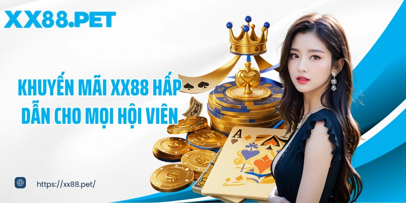 Khuyến mãi XX88 hấp dẫn cho mọi hội viên